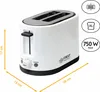 TZS First Austria Doppel Kurzschlitz Toaster, 2 Scheiben, Produktbild-Vorschau 3
