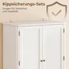 Mobiletto da cucina HOMCOM, 186,4 cm, mobiletto alto con 4 Anteprima dell’immagine prodotto 6