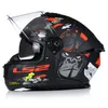 LS2 FF808 Stream II casque intégral noir rouge mat angry Voir les images du produit 3