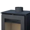 Kaminofen ALAZ K8M Schwarz 9 kW, Kamin Heizofen Produktbild-Vorschau 3