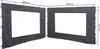 2 Seitenteile mit PE Fenster 300/400x197cm für Rank Produktbild-Vorschau 1