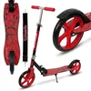 Habib Kickroller mit 205mm XXL Rädern | Klappbar: Rot Produktbild-Vorschau 1
