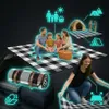 Coperta da picnic impermeabile pieghevole 200 x 200 cm per Anteprima dell’immagine prodotto 4