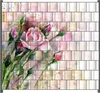 Wallario Zaunsichtschutz mit Motiv Abstraktes Blumenbuket Produktbild-Vorschau 1