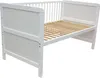 Kinderbett Juniorbett Beistellbett Wiege 140x70cm 4in1 weiß Produktbild-Vorschau 4