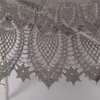 Tischdecke Outdoor Häkelspitze Amira rund dunkelgrau Ø Produktbild-Vorschau 1