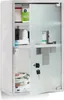 Relaxdays Medizinschrank XL,mEdelstahl, HBT:50,5x30x18cm, 3 Produktbild-Vorschau 1