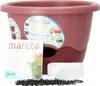 Vaso sospeso Plastia Mareta - rosa scuro + bordeaux 25 cm Anteprima dell’immagine prodotto 4