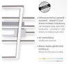 JUST LIGHT ASMIN LED Deckenleuchte CCT Dimmbar 45W stahl Produktbild-Vorschau 16
