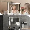 Puluomis make-up zrcadlo kosmetické zrcadlo 70x55 cm Náhled obrázku produktu 4