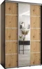 MEBLE KRYSPOL Davos 5 Schrank, drei Türen - 235,2x160x60 cm Produktbild-Vorschau 1