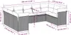 Modernen StilGarten-Lounge-Set, 9-tlg. Produktbild-Vorschau 3