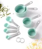 Messbecher und -löffel-Set, 8-teilig, ineinander stapelbare Produktbild-Vorschau 3