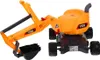 A toy excavator on a white background. Náhľad obrázku produktu