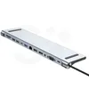 USB-C HUB 12 in 1 Docking Station Multiport-Doc 3x USB 2x Produktbild-Vorschau 4