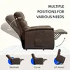 A recliner chair is shown in multiple positions, with text highlighting its features and benefits. Anteprima dell’immagine prodotto