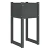 Pflanzkübel 2 Stk. Grau 40x40x81 cm Massivholz Kiefer Produktbild-Vorschau 4