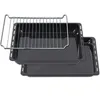 ICQN 45.5 x 37.5 x cm Backbleche & -Gitter Set, 3 cm und 6 Produktbild-Vorschau 1