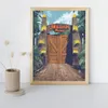 Malen nach Zahlen Jurassic Park Torbild 40x50 cm Produktbild-Vorschau 2