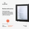 Klarstein Lodówka, Mini lodówka ze szklanymi drzwiami, Mini Podgląd zdjęcia produktu 6