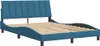 vidaXL Bettgestell ohne Matratze "Hanko" Blau 120x200 cm Produktbild-Vorschau 3