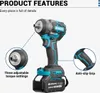 Akumulátorový rázový skrutkovač Drillpro Brushless 580 Nm Náhľad obrázku produktu 4