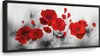 Italienischer Leinwand Leinwandbild - Grey Garden 90x30 cm Produktbild-Vorschau 1