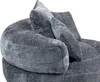 Sweiko Lazy Sofa Durable Comfort Lounger fotel z wysokim Podgląd zdjęcia produktu 20