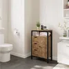 Yaheetech Badezimmerschrank Badschrank Kommode mit 3 Produktbild-Vorschau 2