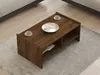 Skye Decor, Pera - Walnut, konferenční stolek, ořech, 100 % Náhled obrázku produktu 3