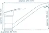 SCHÜTTE Küchenarmatur FALCON, Niederdruck Armatur Küche, Produktbild-Vorschau 3