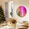 Miroir rond Vrygle Ø 66 cm, miroir mural irisé pour le Voir les images du produit 4