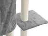 Griffoir pour chat 138 cm Gris clair WERDANO PETS Voir les images du produit 12