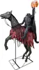 Animatronic Kopfloser Reiter für Halloween, 2,1m - Produktbild-Vorschau 2