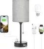 6W USB 3 Farbe Temperaturen ziehen Kette Nachttisch Produktbild-Vorschau 1