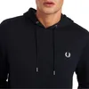 Sweat à capuche à rayures Fred Perry bleu clair Voir les images du produit 2