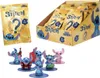 A display box of Stitch blind pack nanofigs, with a single blind pack and several figures shown. Produktbild-Vorschau