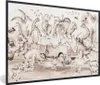 MuchoWow® Gerahmtes Poster Dinosaurier - Bus - Kinder - Produktbild-Vorschau 1