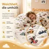 Textom Kinderdecke 100x135 cm Ganzjahresdecke Produktbild-Vorschau 5