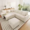 Merax L-Form 7-Sitzer Ecksofa Mit Schlaffunktion, Produktbild-Vorschau 5