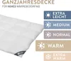 Spessarttraum Daunendecke Silber, Füllung: 100% Daunen, Produktbild-Vorschau 9