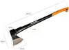 KOTARBAU® Sekera 1,5 kg x 800 mm Štípací sekera Univerzální Náhled obrázku produktu 2