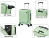 Koffer Trolley Reisekoffer Hartschalenkoffer Handgepäck mit Produktbild-Vorschau 3