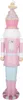 Clayre & Eef 5PR0215 Nussknacker LED Rosa Blau 66 cm Produktbild-Vorschau 3