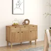 vidaXL Credenza OTTA 114x43x73,5 cm in legno di pino Anteprima dell’immagine prodotto 1