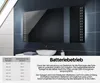 Batteriebetriebener LED Spiegel 110x60 cm - Badspiegel mit Produktbild-Vorschau 2