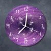 Glasuhr Wanduhr Küchenuhr Echt-Glas 30fi cm Abstrakt Produktbild-Vorschau 2