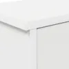 Vešiak na stenu Nástenný Biela 80 x 20 x 30 cm Kompozitné Náhľad obrázku produktu 9