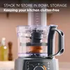 Robot culinaire, 3,6 L, compact, gris Voir les images du produit 10