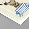 Poster - Poster ohne Rahmen - Hipster Anthropomorphismus Produktbild-Vorschau 2